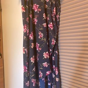 Le Lis Golda Faux Wrap MIDI Skirt sx XL